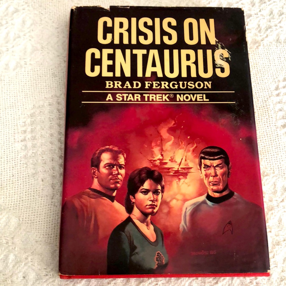 Star Trek Crisis on Centaurus hard cover novel